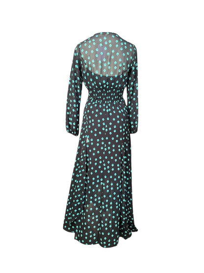 Maje Robe Noire Maxi Dress- 1