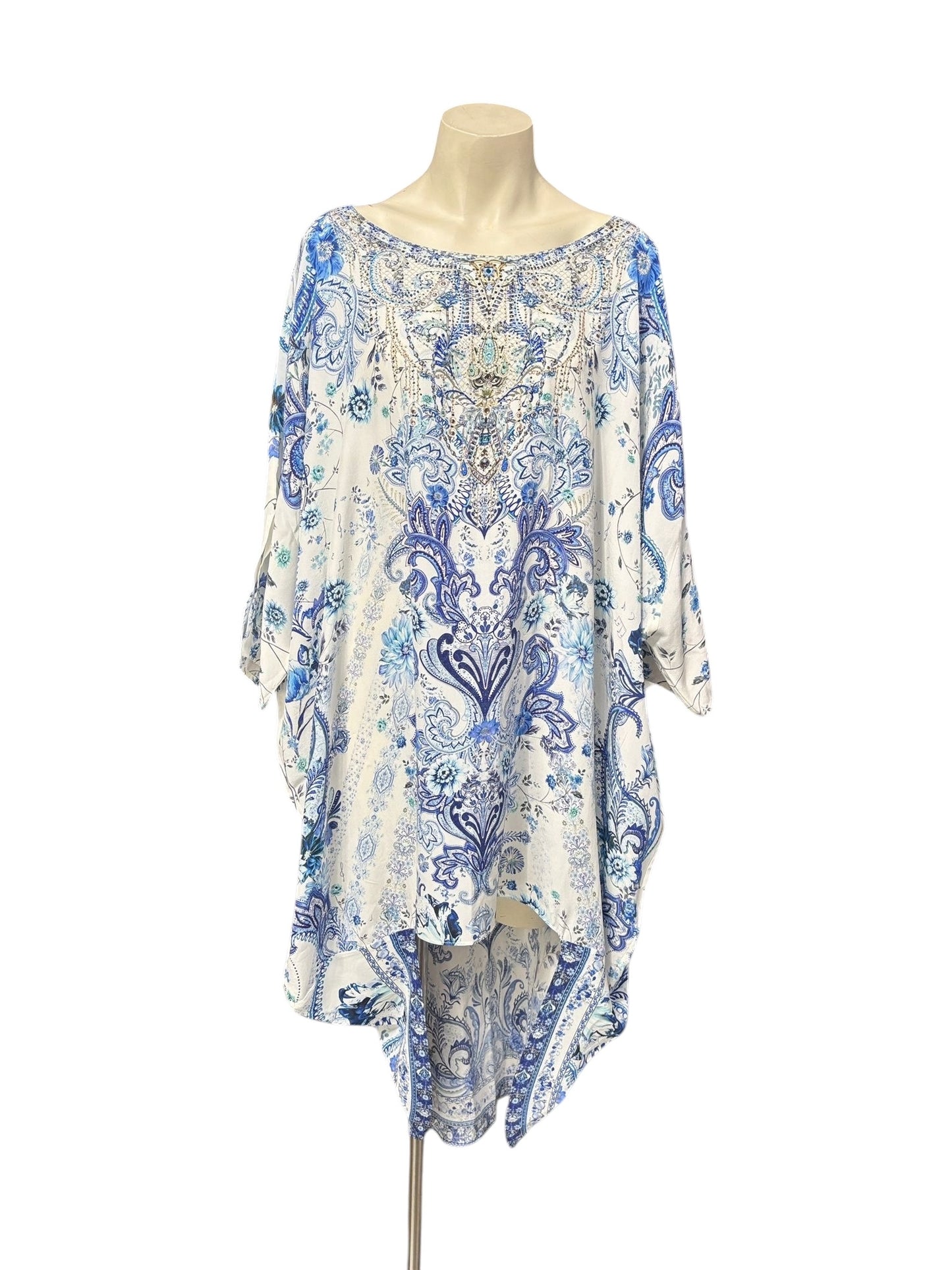 Camilla scoop back hem dress- 0/S