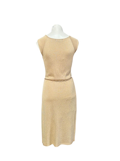 Sabatini Gold Midi Dress - 2