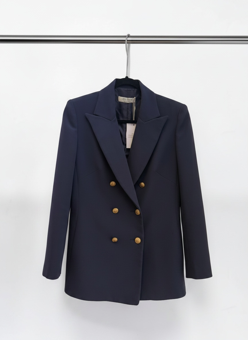 Carla Zampatti Tailor Made For You Navy Blazer - 8