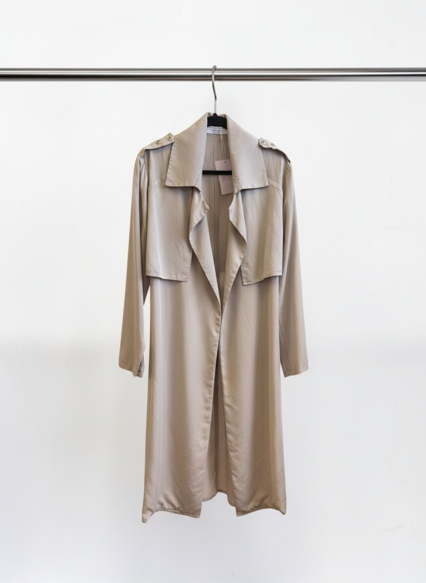 Viktoria & Woods Caped-Back Trench Coat – Size 1 / S