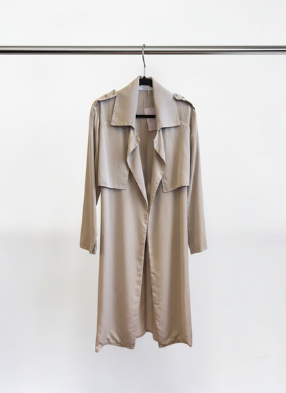 Viktoria & Woods Caped-Back Trench Coat – Size 1 / S