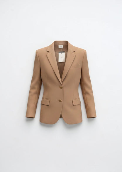Aje Bonnie Blazer in Beige size 16 BNWT