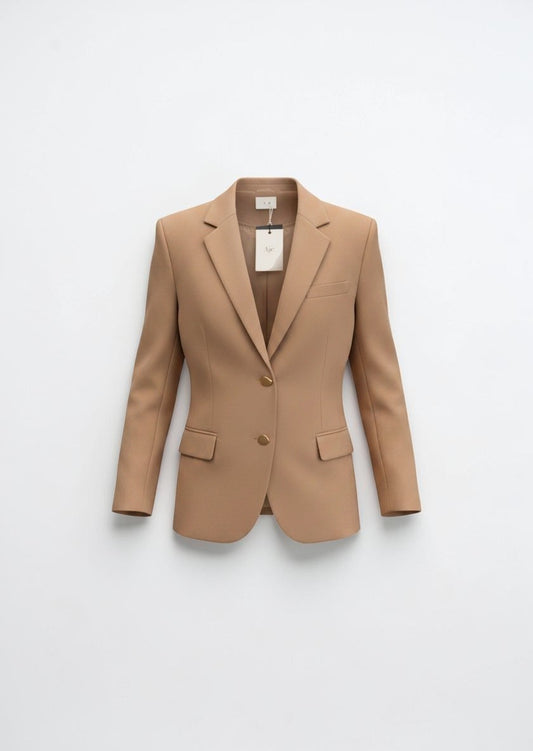 Aje Bonnie Blazer in Beige size 16 BNWT