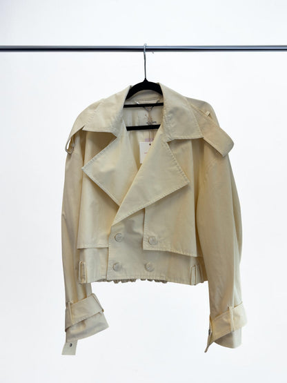 Phoebe cropped trench Jacket by sass & bide- BNWT 10