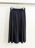 Scanlan Theodore Cotton Midi Skirt in Black size 8