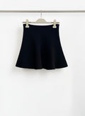 Scanlan Theodore Crepe Knit Peplum Skirt - XS