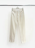 SLVRLAKE London Straight-Leg Jean in Ecru — 27