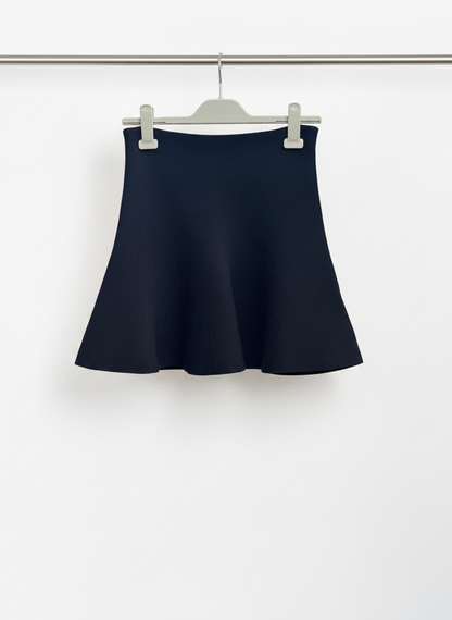 Scanlan Theodore Crepe Knit Peplum Skirt - XS