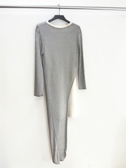 Sass & Bide Kiss the Sky Metallic Silver Dress — Size XXS/S