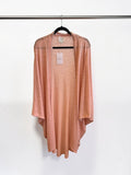 Camilla Soft Knit Layer Crystal Embellished Salmon - Size: OS