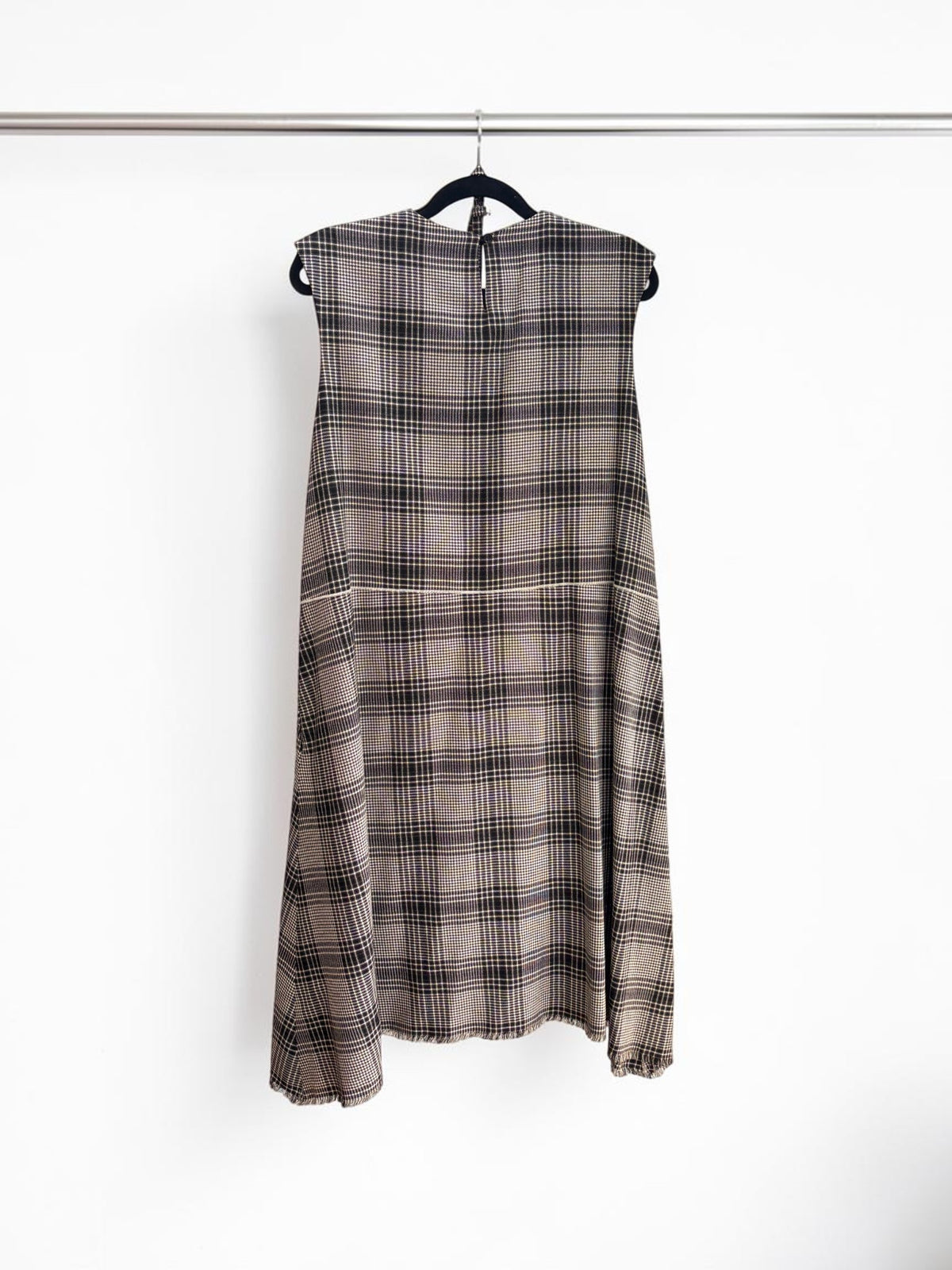Scanlan Theodore Plaid Dress in Brown size 10