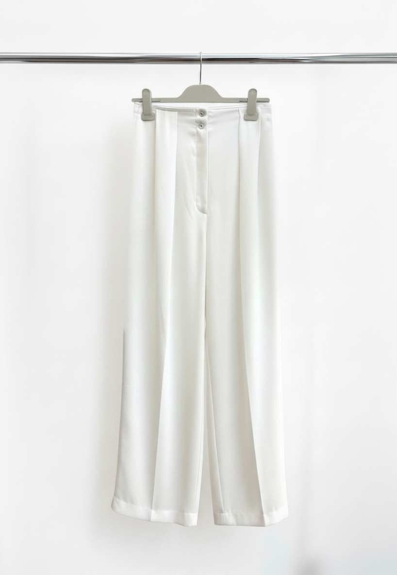 Fiona Andrews High Waisted Pleated Trousers — 12