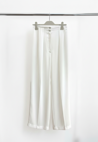 Fiona Andrews High Waisted Pleated Trousers — 12