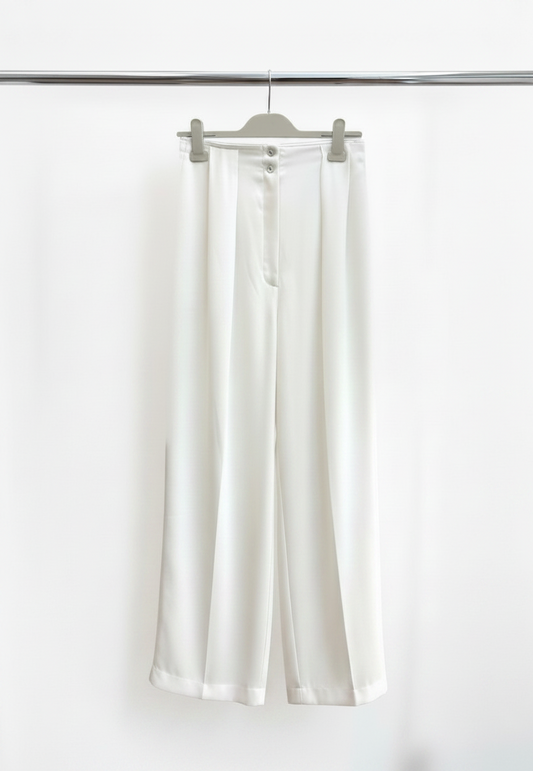 Fiona Andrews High Waisted Pleated Trousers — 12