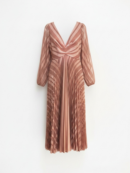 Zimmerman Ballet Pink Burnout Sunray Dress- Petite OP