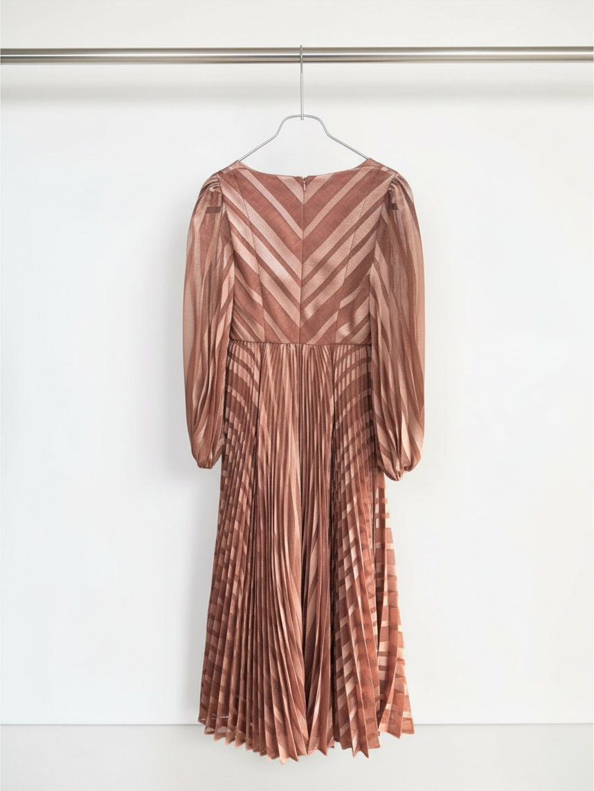 Zimmerman Ballet Pink Burnout Sunray Dress- Petite OP