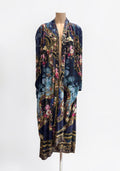 Camilla Fields Of Treasure Silk Kimono — Size S/M