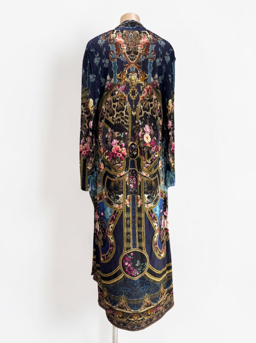 Camilla Fields Of Treasure Silk Kimono — Size S/M
