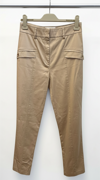 Patrizia Pepe Tailored Pant in Stone — 46
