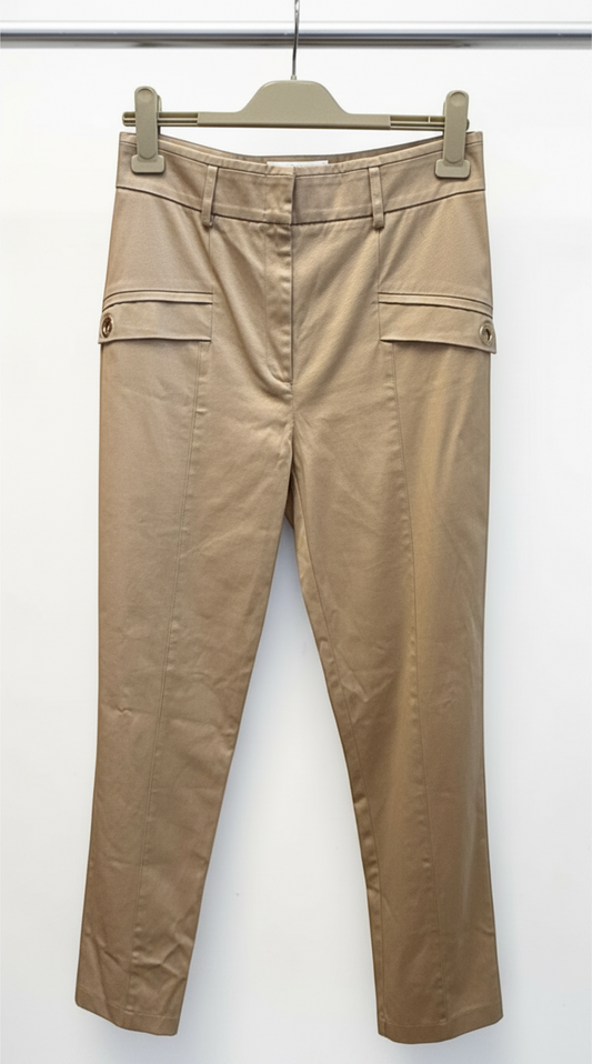Patrizia Pepe Tailored Pant in Stone — 46