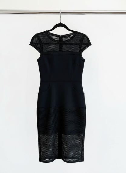 Scanlan Theodore Web Scuba Pencil Dress & Mesh Jacket Suit – New With Tags – Size 8