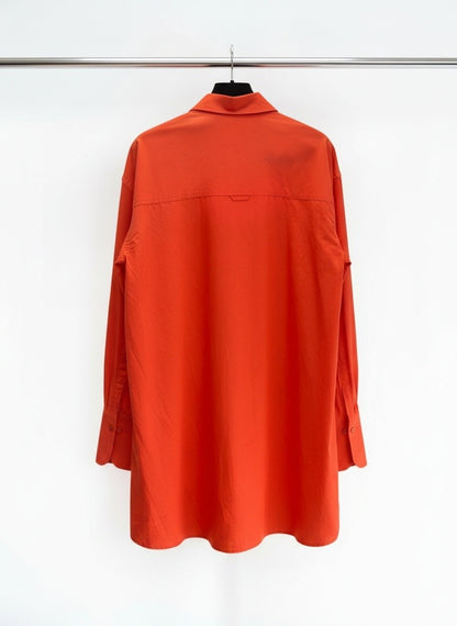 Scanlan Theodore Cotton Shirt in Orange – Size 8