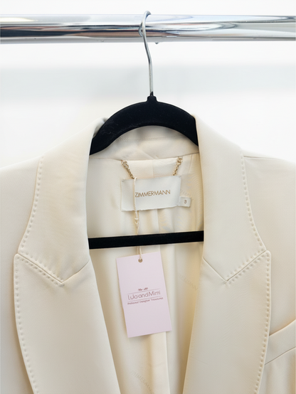 Zimmermann Matchmaker Straight-Leg Suit – Size 3 / L