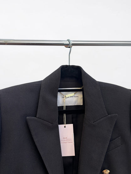 Camilla and Marc Dimmer Blazer Black 8 Excellent Condition