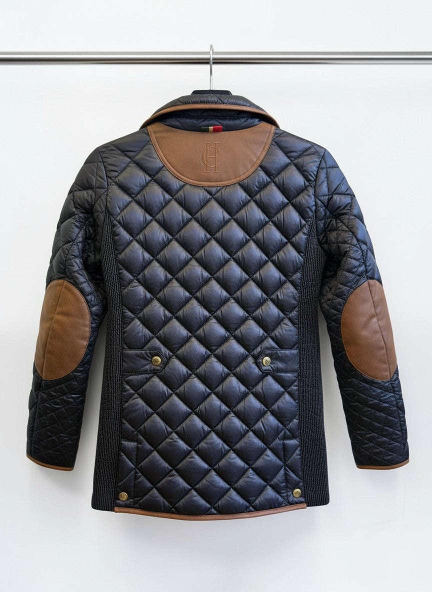 Holland Cooper Studland Quilted Jacket in Ink Navy NWT — Size XS