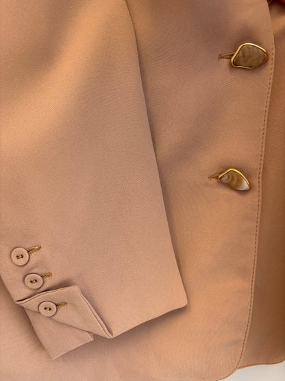 Aje Bonnie Blazer in Beige size 16 BNWT