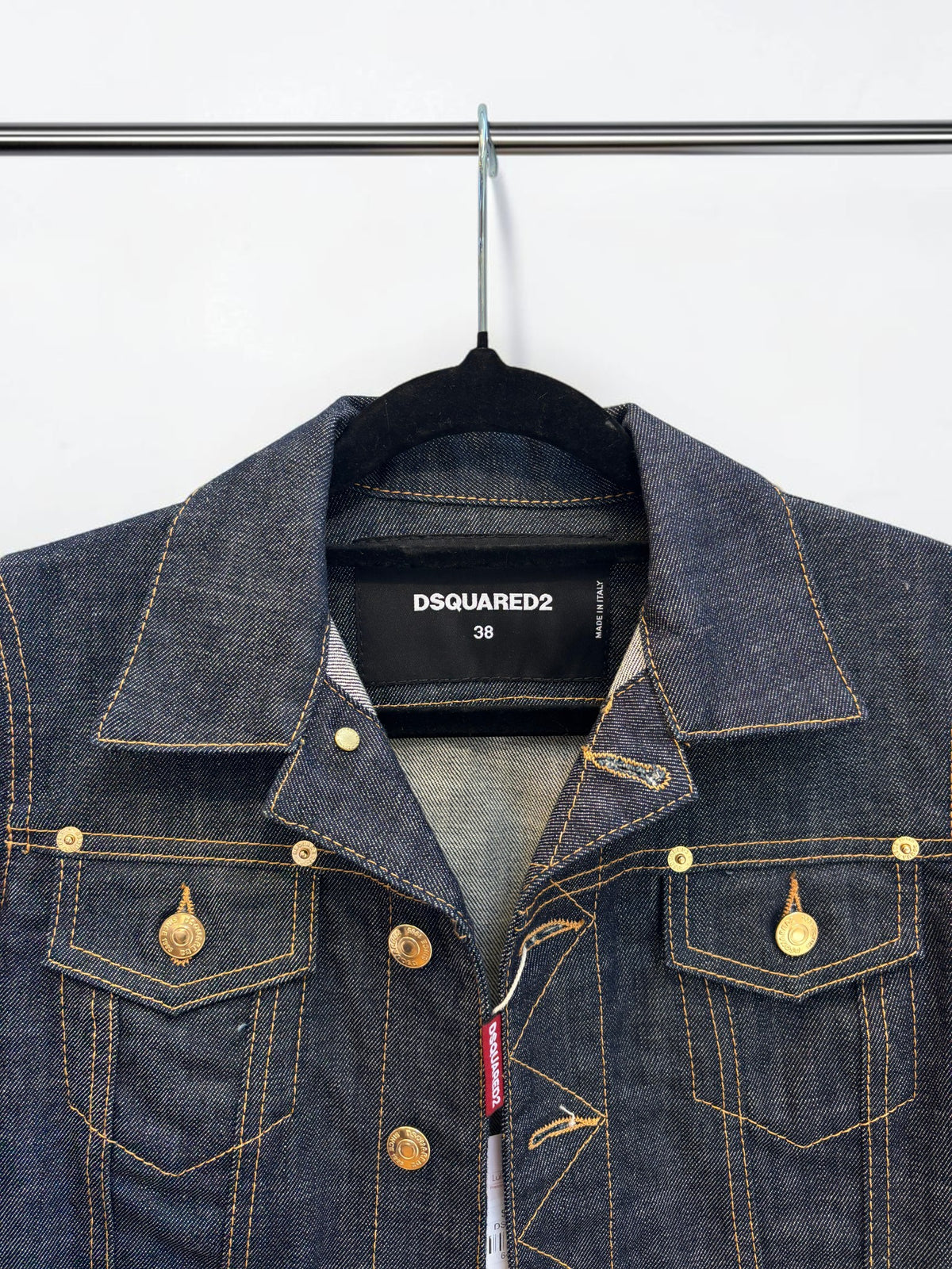 Dsquared2 Dark Wash Denim Jacket — Size 38/S