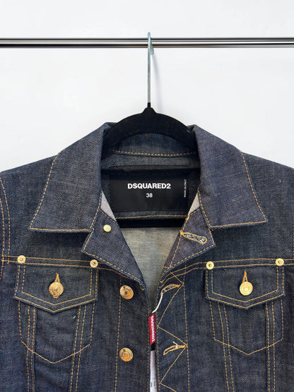 Dsquared2 Dark Wash Denim Jacket — Size 38/S