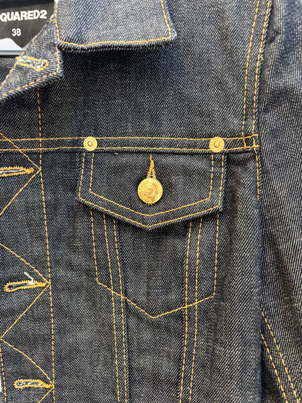 Dsquared2 Dark Wash Denim Jacket — Size 38/S