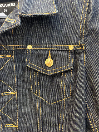 Dsquared2 Dark Wash Denim Jacket — Size 38/S