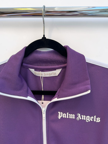 Palm Angels Purple Track Jacket Size S – Like New Streetwear Designer Authentic