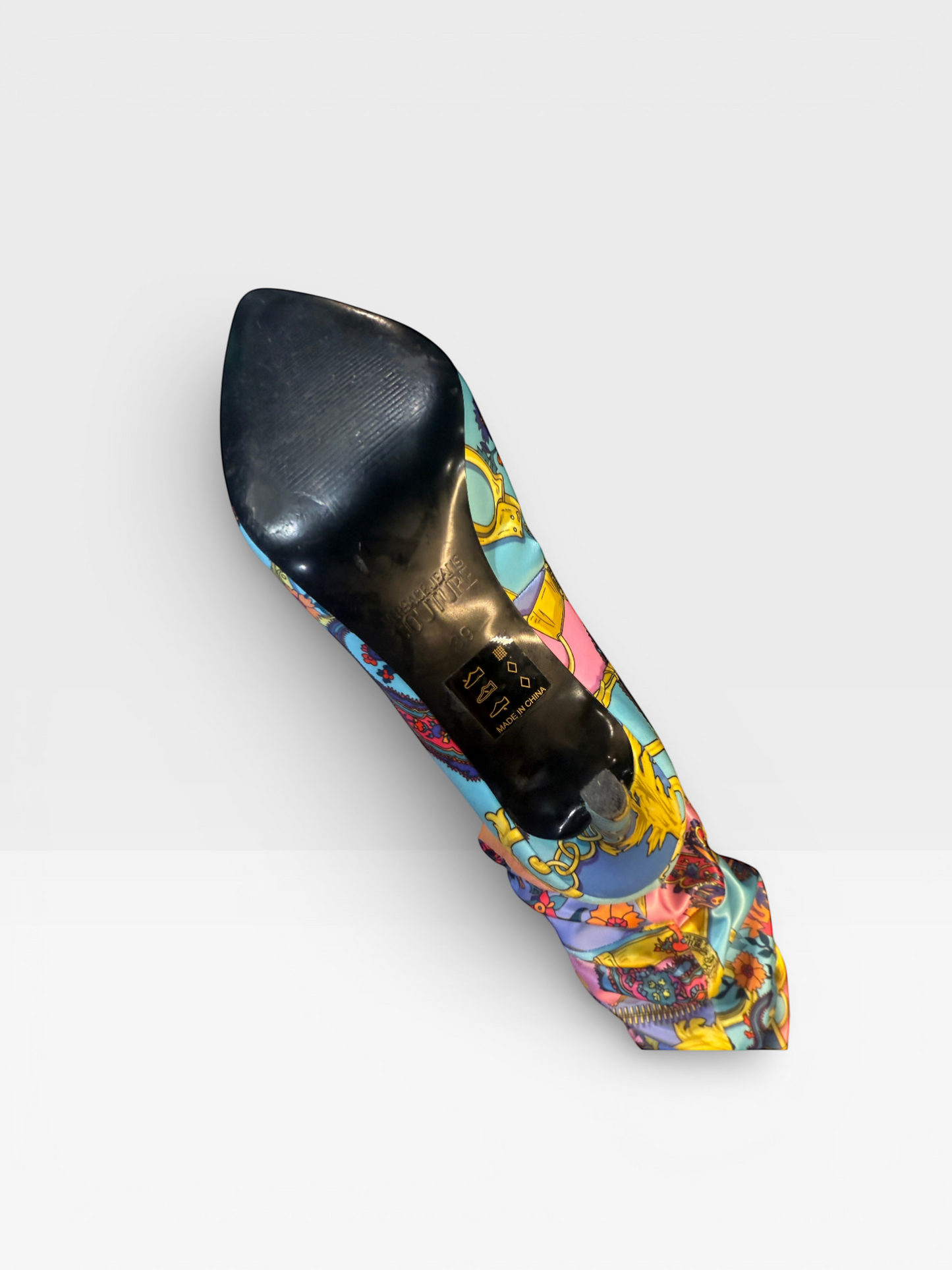 Versace Jeans Cotoure Colourful Knee Hight Boot- Size 39