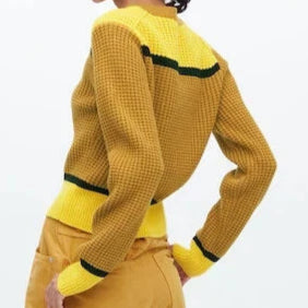 MARNI Popcorn V Neck Jumper