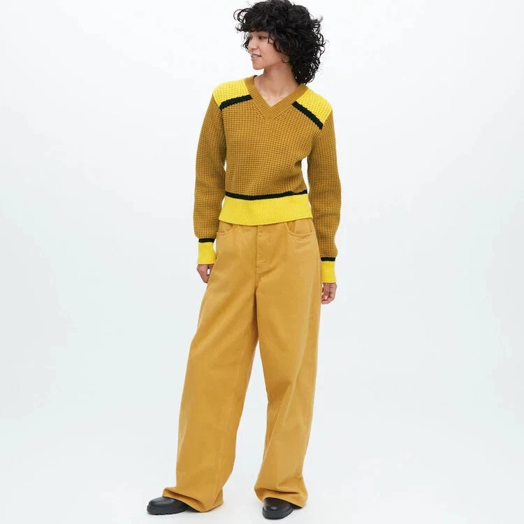 MARNI Popcorn V Neck Jumper